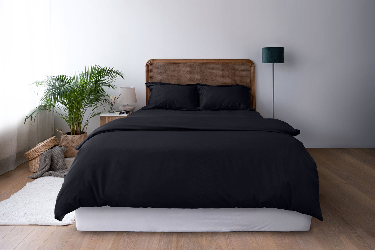 Twill Elegance Duvet Cover Set – Dark Collection
